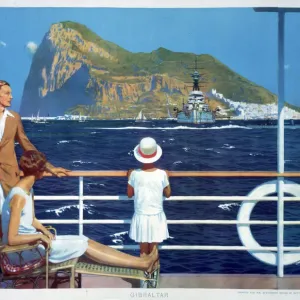 Gibraltar Empire Marketing Board Print 1927-1933