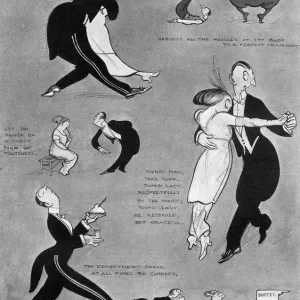 The Ten Commandments of the Dancer - 1912 Print The Ten Commandments of the Dancer - 1912 Print