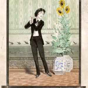 Robert Coote's Quite Too Utterly Utter Print, circa 1880s Robert Coote's Quite Too Utterly Utter Print, circa 1880s