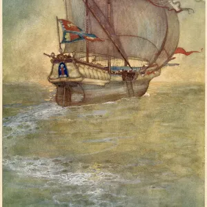 Print of The Tempest by William Shakespeare, Act V scene I Print of The Tempest by William Shakespeare, Act V scene I