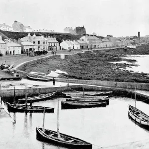 Print of Portstewart seaside resort in Northern Ireland Print of Portstewart seaside resort in Northern Ireland