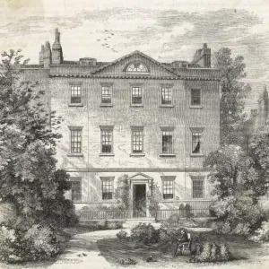 Newton's Kensington Home Print - 1727 Orbells Buildings Newton's Kensington Home Print - 1727 Orbells Buildings