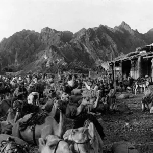 Oman / Mattrah: The Market Place Print, 1930s Oman / Mattrah: The Market Place Print, 1930s