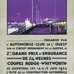 Póster de Le Mans Póster de Le Mans