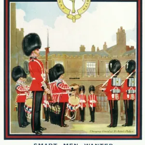 Welsh Guards Print - Changing of the Guard at St. James Palace Welsh Guards Print - Changing of the Guard at St. James Palace
