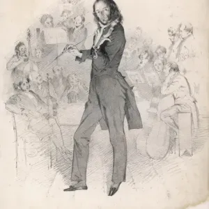 Paganini Print - Kings Theatre Performance Paganini Print - Kings Theatre Performance