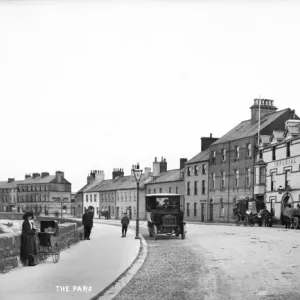 Early 20th Century Print of Donaghadee Street Scene Early 20th Century Print of Donaghadee Street Scene