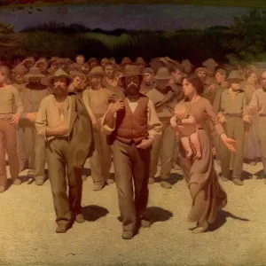 Giuseppe Pellizza Da Volpedo Print: "The Poor" Giuseppe Pellizza Da Volpedo Print: "The Poor"