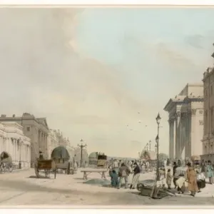Hyde Park Corner Print (London, early Victorian era) Hyde Park Corner Print (London, early Victorian era)