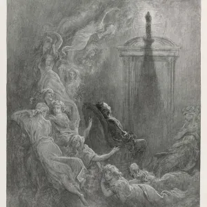 The Raven Print, 19th Century The Raven Print, 19th Century