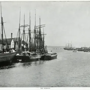 Harbour Poole Print, The Lake of Dorset, 1900s Harbour Poole Print, The Lake of Dorset, 1900s
