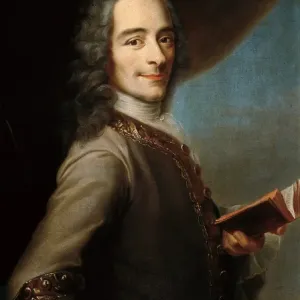 Anonymous Portrait of Voltaire Print Anonymous Portrait of Voltaire Print