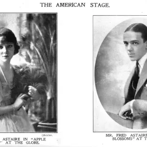 Adele and Fred Astaire in Apple Blossoms Print (1919) Adele and Fred Astaire in Apple Blossoms Print (1919)
