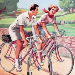 Rudge, Britains Best Bicycle Print circa 1950 Rudge, Britains Best Bicycle Print circa 1950