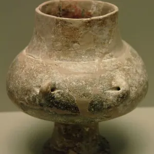 Prehistoric Greek Handmade Vase Print Prehistoric Greek Handmade Vase Print