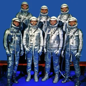 Project Mercury 7 Print: The Original Seven Astronauts Project Mercury 7 Print: The Original Seven Astronauts