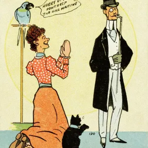 Leap Year Proposal - A Woman's Valentine Day Plea, Print Leap Year Proposal - A Woman's Valentine Day Plea, Print