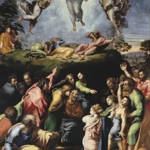 Raphael's Transfiguration Print, 1517 Raphael's Transfiguration Print, 1517