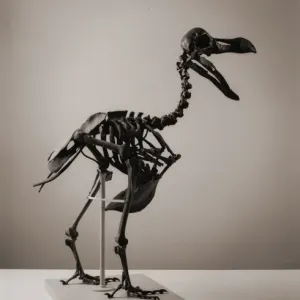Dodo Skeleton Print, Raphus cucullatus Dodo Skeleton Print, Raphus cucullatus