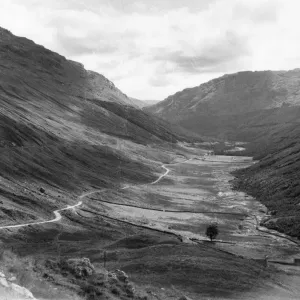 Rest & Be Thankful Pass Print, Scotland 1950s Rest & Be Thankful Pass Print, Scotland 1950s