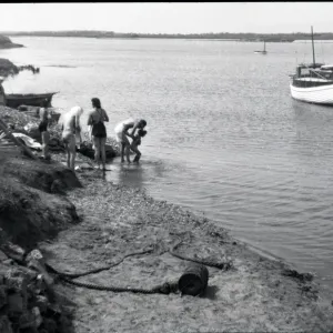 Print of The River Crouch near Hullbridge, England Print of The River Crouch near Hullbridge, England