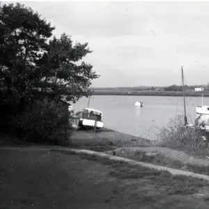 The River Crouch Print, Hullbridge, 1950s The River Crouch Print, Hullbridge, 1950s