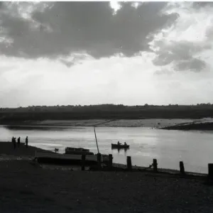 River Crouch Print, Hullbridge, 1950s River Crouch Print, Hullbridge, 1950s