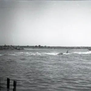 Vintage Print of The River Crouch near Hullbridge Vintage Print of The River Crouch near Hullbridge