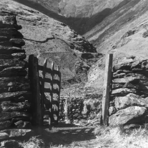 Road to Blencathra Print, Cumbria, England, 1960s Road to Blencathra Print, Cumbria, England, 1960s
