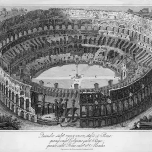 Rome Colosseum Print 1827