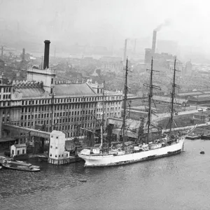 Print of Royal Victoria Dock, east London Print of Royal Victoria Dock, east London