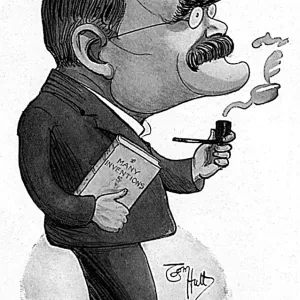 Rudyard Kipling 1914 Print by Tom Hutt Rudyard Kipling 1914 Print by Tom Hutt