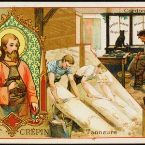 Print of Saint Crispin, circa 285 Print of Saint Crispin, circa 285