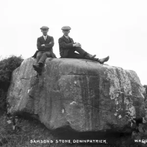 La Piedra de Samson, Downpatrick. La Piedra de Samson, Downpatrick.