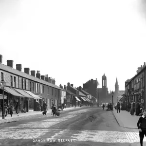 Early 20th Century Print of Sandy Row, Belfast Early 20th Century Print of Sandy Row, Belfast