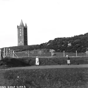 Scrabo Golf Links Print: Early 1900s Northern Ireland Scene Scrabo Golf Links Print: Early 1900s Northern Ireland Scene