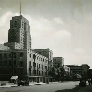 Senate House London Print, 1950s Senate House London Print, 1950s