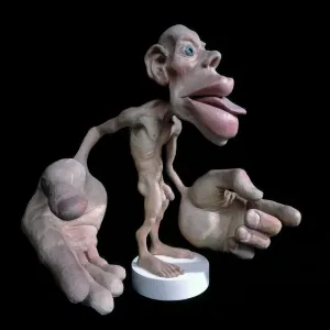Sensory Homunculus Print: Proportional Brain Mapping Model Sensory Homunculus Print: Proportional Brain Mapping Model
