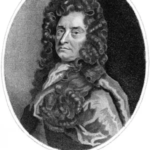 Sir Richard Haddock British Naval Commander Print 1629-1715