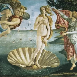 The Birth of Venus Print by Sandro Botticelli (1485)