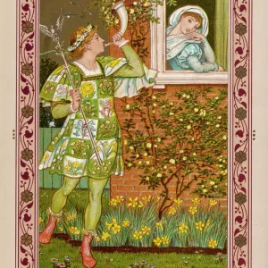1876 Spring Announced Print