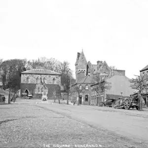 The Square, Dungannon Print: Early 20th Century Scene The Square, Dungannon Print: Early 20th Century Scene