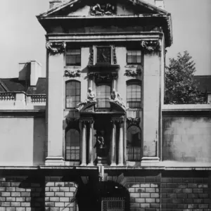 Print of St Barts Hospital Gate Print of St Barts Hospital Gate