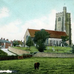 St James Church, Egerton Print, Kent 1906 St James Church, Egerton Print, Kent 1906