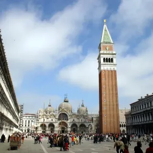 St. Marks Square, Venice Print circa 2008 St. Marks Square, Venice Print circa 2008