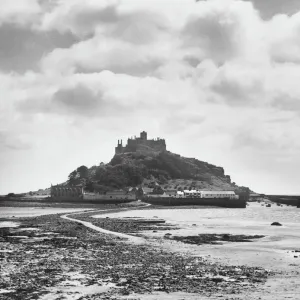St. Michaels Mount Print: Benedictine Monastery, Cornwall, England St. Michaels Mount Print: Benedictine Monastery, Cornwall, England