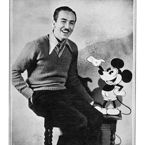 Walt Disney Print, January 1930 Tatler Cover Walt Disney Print, January 1930 Tatler Cover