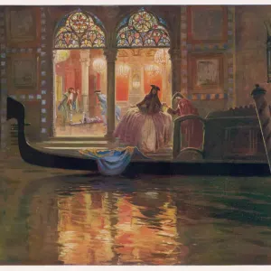 "The Venetian Episode: Guilietta Departs" Print "The Venetian Episode: Guilietta Departs" Print