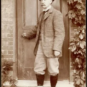 Thomas Hardy Print: Early 1920s Portrait at Max Gate Thomas Hardy Print: Early 1920s Portrait at Max Gate