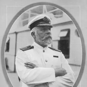 Print of Commander Edward John Smith, Captain of the Titanic Print of Commander Edward John Smith, Captain of the Titanic